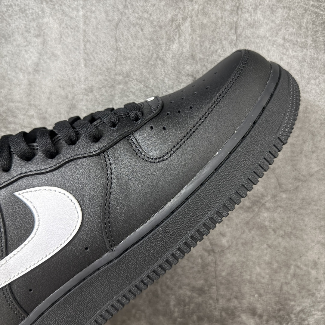 图片[6]-【LN纯原版】NK Air Force 1 Low \’07 空军一号低帮经典板鞋 黑白 FZ0627-010 顶级空军 原厂皮料 升级版 市场独一档 超高清洁度裁片 皮料质感肉眼可见 细节吊打市场其他代号版本 天花板级别 全鞋电脑针车 工整有序 原厂港宝加持完美还原灵魂版型 原盒原配从里到外百分百还原 原厂全头层原厂皮料 原标原盒 内置Sole气垫 中底白色背胶 中底划线 已经无限的接近公司 原厂楦头 原厂刺绣 后跟弧度修正 正确中底四线防伪 尺码：36 36.5 37.5 38 38.5 39 40 40.5 41 42 42.5 43 44 44.5 45 46-选品中心