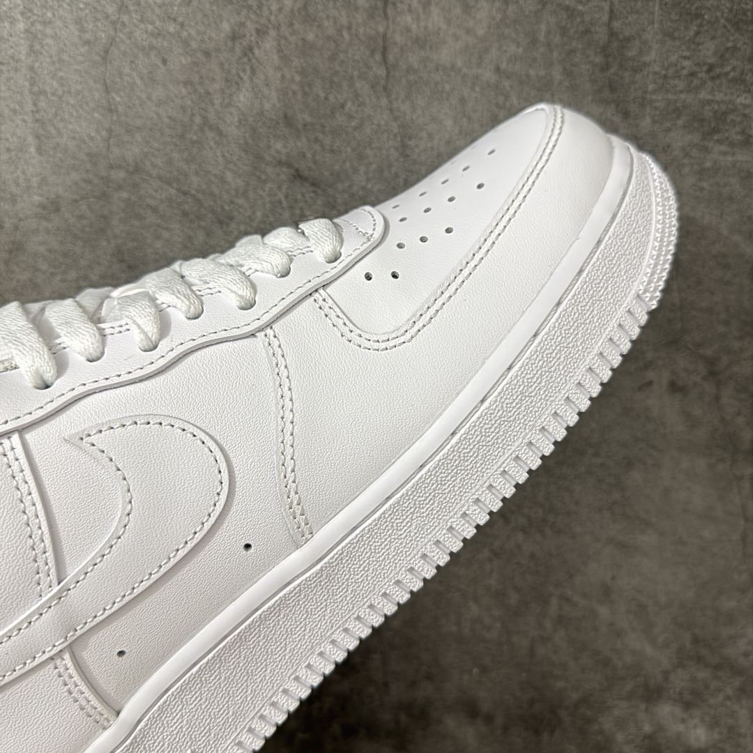 图片[6]-【LN纯原版】NK Air Force 1 Low \’07 空军一号低帮经典板鞋 纯白 CW2288-111 顶级空军 原厂皮料 升级版 市场独一档 超高清洁度裁片 皮料质感肉眼可见 细节吊打市场其他代号版本 天花板级别 全鞋电脑针车 工整有序 原厂港宝加持完美还原灵魂版型 原盒原配从里到外百分百还原 原厂全头层原厂皮料 原标原盒 内置Sole气垫 中底白色背胶 中底划线 已经无限的接近公司 原厂楦头 原厂刺绣 后跟弧度修正 正确中底四线防伪 尺码：36 36.5 37.5 38 38.5 39 40 40.5 41 42 42.5 43 44 44.5 45 46-选品中心