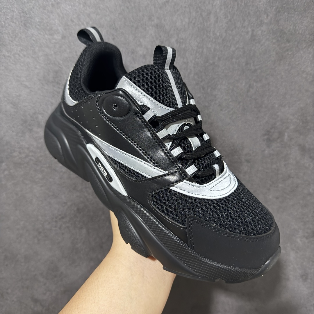 图片[3]-【公司级】法国高奢时装品牌-迪奥·桀傲/Dior Homme B22 Trainer Sneaker系列复古厚底老爹风休闲运动慢跑鞋 货号：3SN231ZNG 尺码：36-47带半码-选品中心