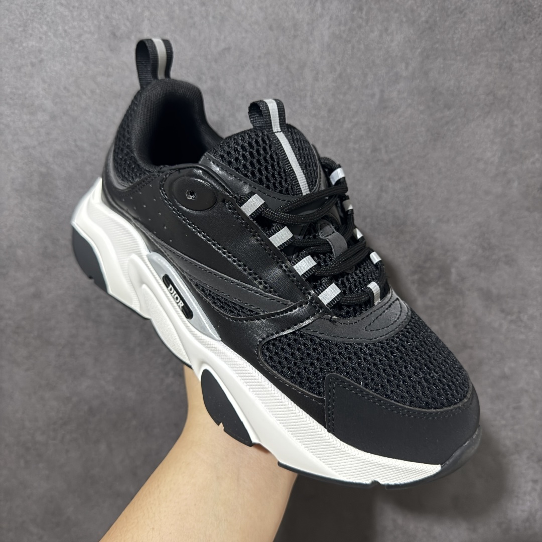 图片[3]-【公司级】法国高奢时装品牌-迪奥·桀傲/Dior Homme B22 Trainer Sneaker系列复古厚底老爹风休闲运动慢跑鞋 货号：3SN231ZHM 尺码：36-47带半码-选品中心