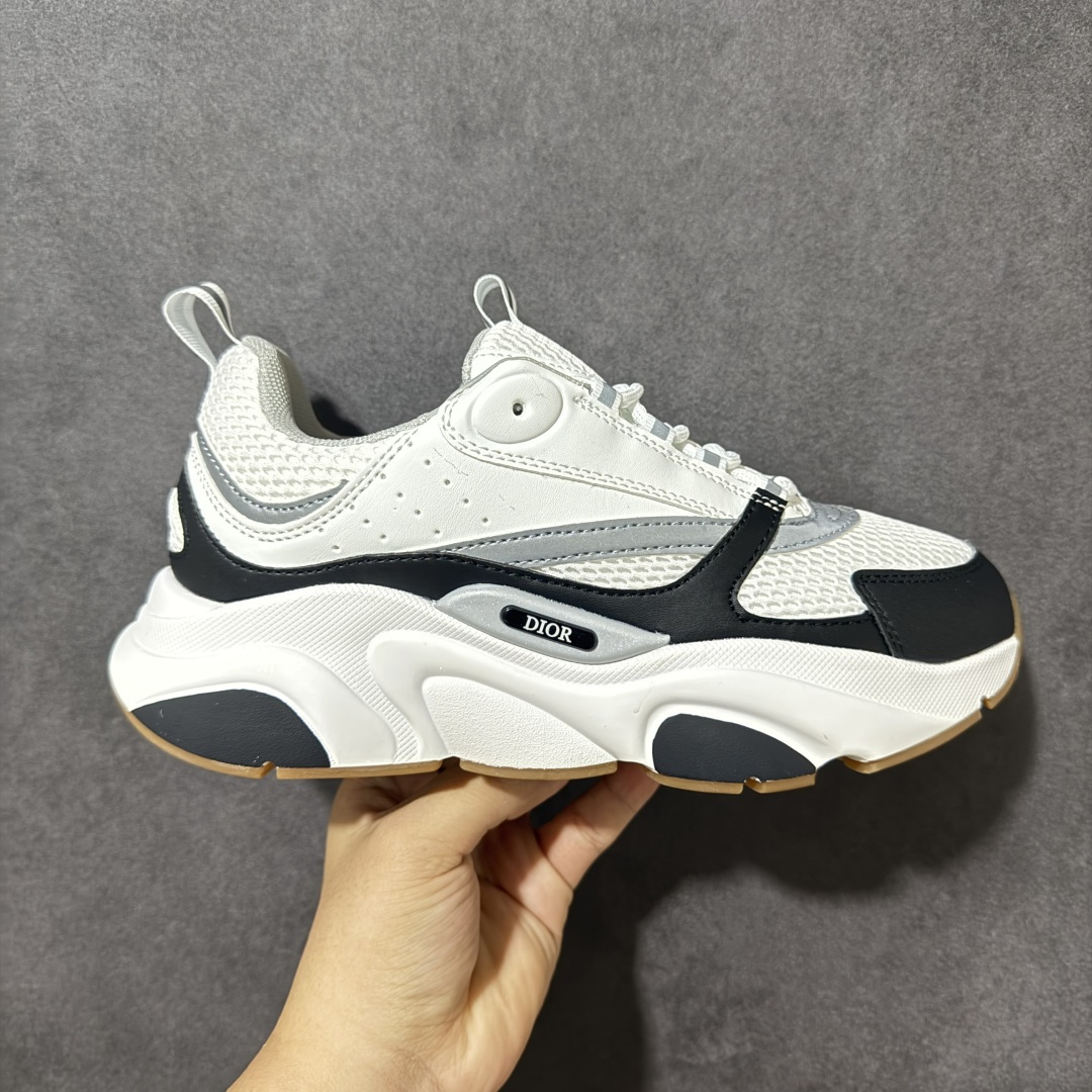 【公司级】法国高奢时装品牌-迪奥·桀傲/Dior Homme B22 Trainer Sneaker系列复古厚底老爹风休闲运动慢跑鞋 货号：3SN231YKB 尺码：36-47带半码-选品中心