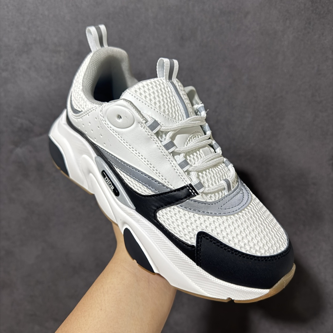 图片[3]-【公司级】法国高奢时装品牌-迪奥·桀傲/Dior Homme B22 Trainer Sneaker系列复古厚底老爹风休闲运动慢跑鞋 货号：3SN231YKB 尺码：36-47带半码-选品中心