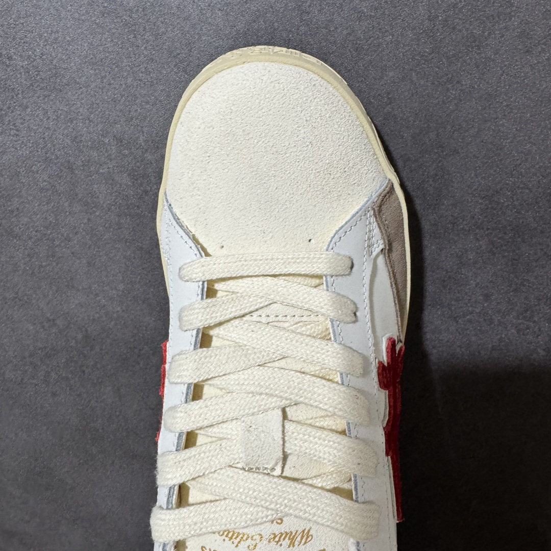 图片[5]-【公司级】普瑞米亚达 Premiata Lander Trainers 兰诺系列米字复古百搭休闲运动板鞋 premiata是意大利品牌PREMIATA依据国际高标准，使用意大利面料和精致皮革制做运动鞋，此外，根据不同的型号，采用世界各地优质技术供应商提供的鞋底。PREMIATA致力于将传统制鞋方法，以及高科技研发成果融入鞋履设计中。这个创立于1885年的制鞋品牌，通过对历史进行现代演绎，以极度热忱和无限创意打造出一款款鞋履作品，是顶级意大利手工艺代表。 普瑞米亚达意大利名品百年历史，所有工艺全手工打造，米“字一样的LOGO简称米字鞋。完美的融合了传统的制鞋方法和高科技研发成果，设计出了独具特色的外观，打造出了完全贴合人们脚型的鞋履。上脚舒适美… ❶面料：原版定制牛皮➕牛猄 ❷内里：原版定制羊皮 ❸垫脚：原版羊皮注塑成型 ❹大底：原版开模PU发泡大底 ❺包装：原版全套包装 货号：491514-W1EB7-1053 尺码：36-45没半码-选品中心