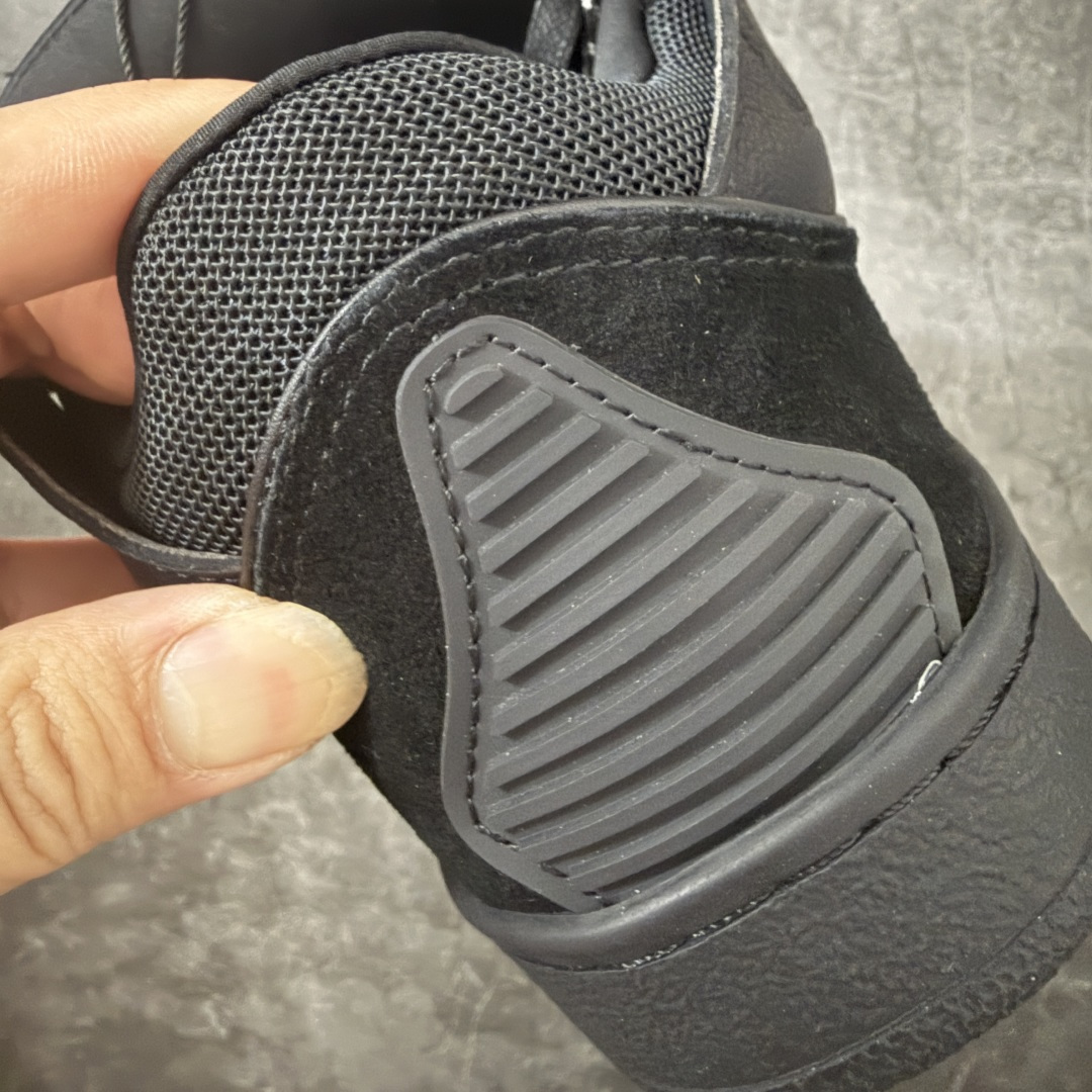 图片[2]-【YH纯原版】 Lanvin Leather Curb Sneakers 浪凡面包鞋 现货 原版1：1开模重工艺制作 面料采用进口牛磨砂➕环保牛反绒➕金钢网织物 内里柔软透气太空棉面料 原版开模双色TPU大底 顶级品质 区别市场流通其他货品 Leather是一款灵感源自90年代的运动鞋 设计自信 尺寸夸张 这款鞋由纳帕小牛皮、翻毛皮和网眼布制成 圆润的外形、加垫的鞋舌和弯曲的金属孔眼使这款精心打造的鞋格外舒适 尺码：36-47-选品中心