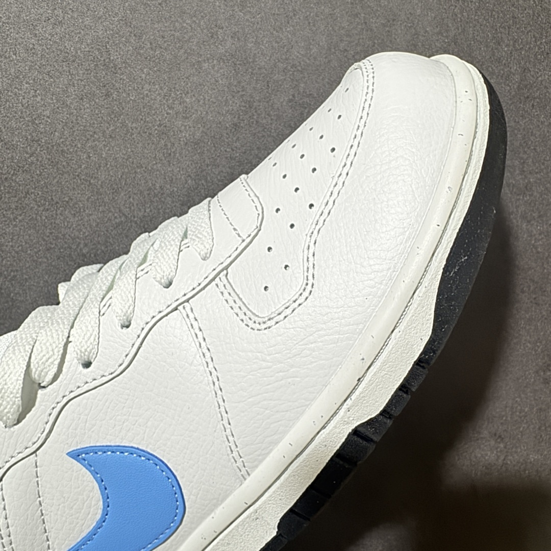 图片[8]-【公司级】Nike Big Nike Low Lux 全系配色陆续出货-白蓝 大厂纯原品质出货 超高清洁度 皮料切割干净无任何毛边 细节完美 于经典复古风格的休闲板鞋，整体是低饱和度的复古配色，百搭且自带“美式复古感”。鞋后跟的“NIKE”字母标识，也是这一系列的标志性设计 细节感满满，复古氛围狠狠拿捏！全系经典复古永不过时！ 货号：355152-107 尺码：36 36.5 37.5 38 38.5 39 40 40.5 41 42 42.5 43 44 44.5 45-选品中心