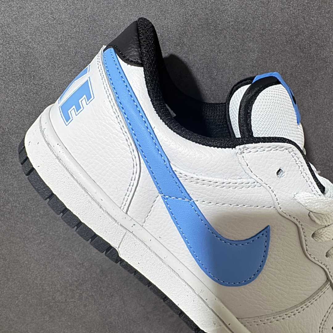图片[7]-【公司级】Nike Big Nike Low Lux 全系配色陆续出货-白蓝 大厂纯原品质出货 超高清洁度 皮料切割干净无任何毛边 细节完美 于经典复古风格的休闲板鞋，整体是低饱和度的复古配色，百搭且自带“美式复古感”。鞋后跟的“NIKE”字母标识，也是这一系列的标志性设计 细节感满满，复古氛围狠狠拿捏！全系经典复古永不过时！ 货号：355152-107 尺码：36 36.5 37.5 38 38.5 39 40 40.5 41 42 42.5 43 44 44.5 45-选品中心