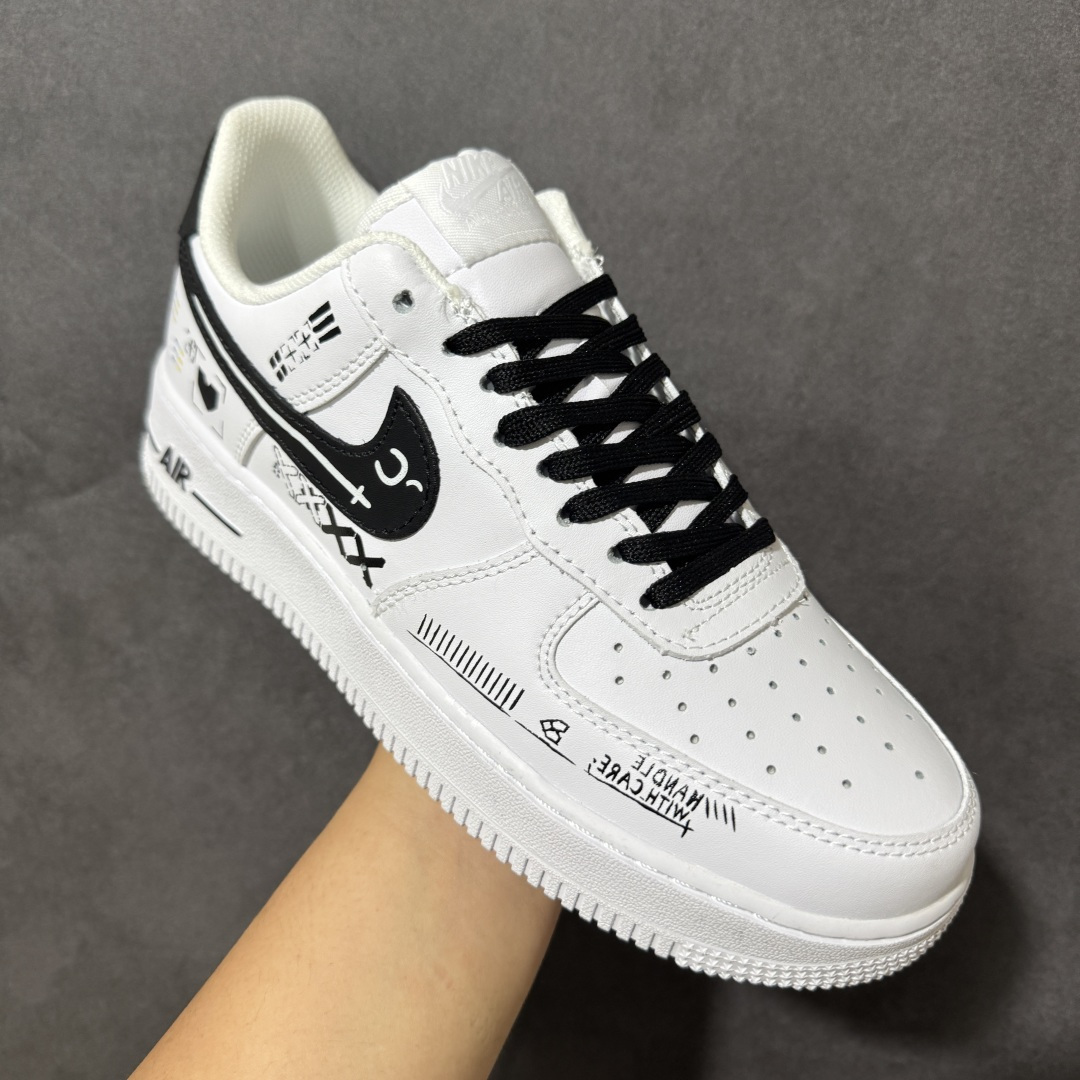 图片[3]-【定制版】Nike Air Force 1 Low’07 印花集 空军一号低帮休闲板鞋 定制皮料 定制鞋盒 配件齐全 原楦原纸板 纯正空军版型 内置全掌气垫 货号：CW2288-111 尺码：36 36.5 37.5 38 38.5 39 40 40.5 41 42 42.5 43 44 44.5 45-选品中心