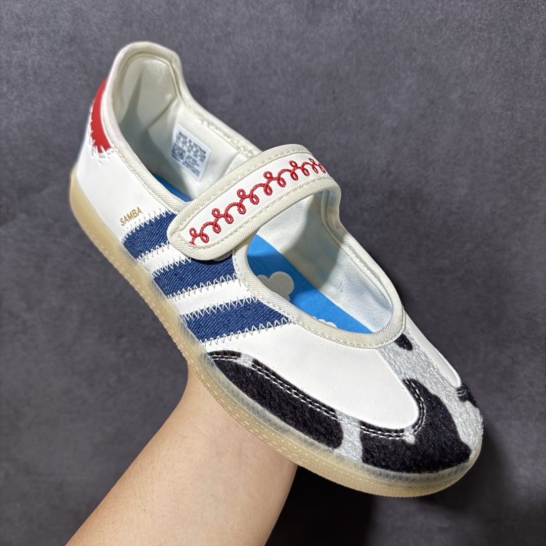 图片[3]-【神版】Adidas 阿迪达斯 Samba Jane 玛丽珍鞋 三叶草学院风复古休闲板鞋 德训鞋 橡胶底柔软皮革经典运动鞋板鞋 货号：LA1428 尺码：35.5 36 36.5 37 38 38.5 39 40 40.5 41 42-选品中心