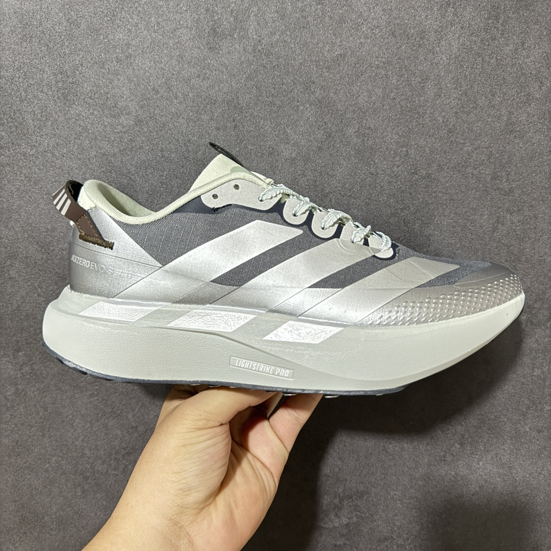 【公司级】Adidas Adizero Pro Evo SL ATR 阿迪达斯 舒适百搭防滑耐磨 低帮 休闲跑步鞋 中底配置方面搭载全掌Lightstrike Pro 鞋面采用透气网面 契合日常训练鞋的定位 外底给到了橡胶 更加防滑耐磨 货号：KI5668 尺码：36 36.5 37 38 38.5 39 40 40.5 41 42 42.5 43 44 45 46-选品中心