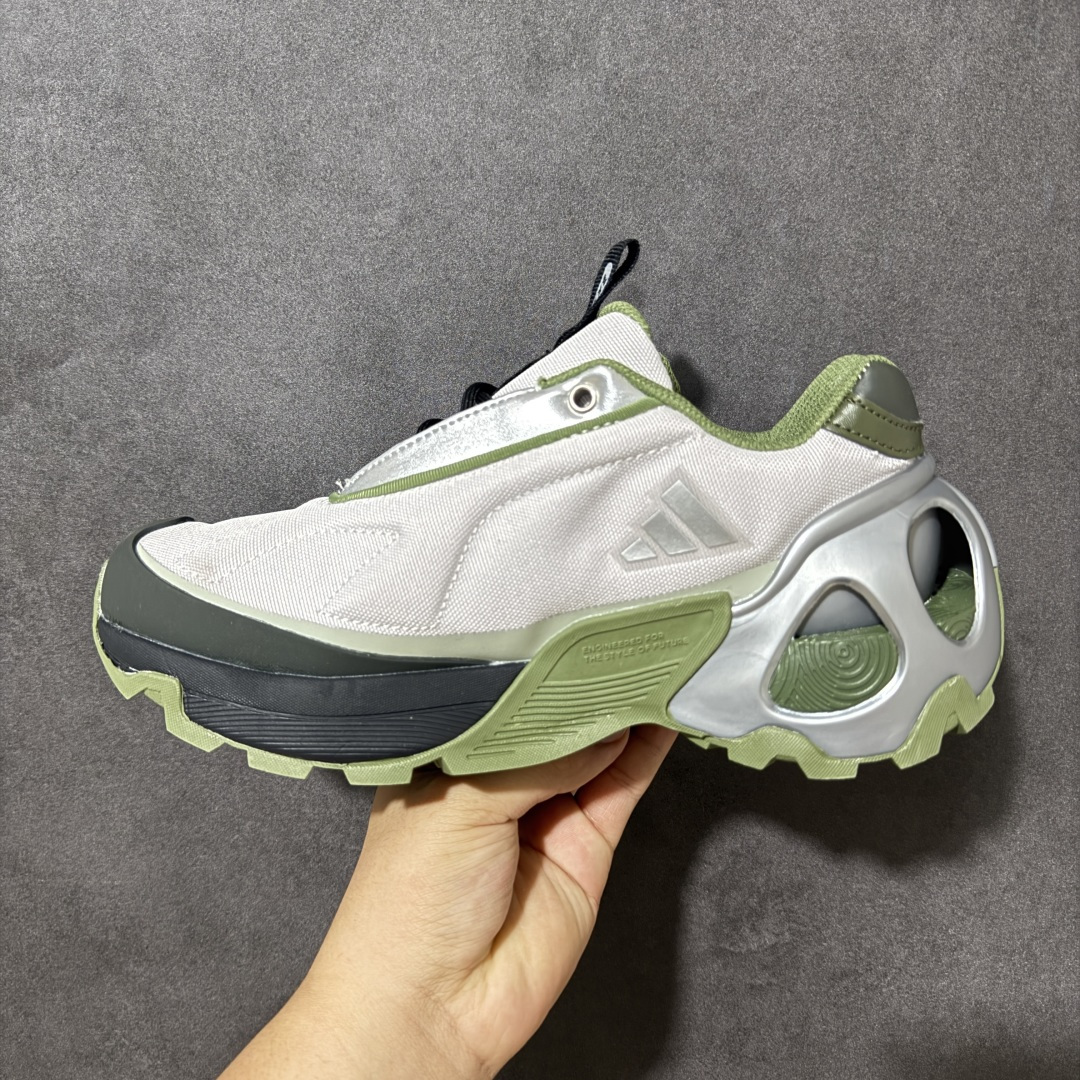 图片[2]-【公司级】阿迪达斯 Adidas Ozweego Adiprene 水管复古老爹鞋厚底增高老爹爹百搭慢跑鞋，鞋面透气织物与出众皮革相互拼接，营造丰富层次，中底 adiPRENE+ 则提供穿着过程中的优良支撑，进一步提升舒适度,特别之处在于后跟半透明导管加持，个性又独特！最后辅以醒目色调营造强烈视觉反差，不凡的吸睛效果让人过目难忘 。 尺码：40-45带半码-选品中心