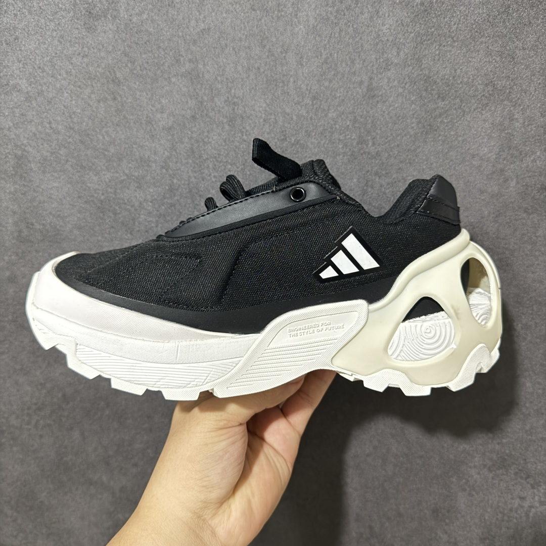 图片[2]-【公司级】阿迪达斯 Adidas Ozweego Adiprene 水管复古老爹鞋厚底增高老爹爹百搭慢跑鞋 鞋面透气织物与出众皮革相互拼接，营造丰富层次，中底 adiPRENE+ 则提供穿着过程中的优良支撑，进一步提升舒适度,特别之处在于后跟半透明导管加持，个性又独特！最后辅以醒目色调营造强烈视觉反差，不凡的吸睛效果让人过目难忘 。 尺码：40-45带半码-选品中心