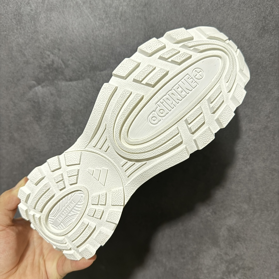 图片[9]-【公司级】阿迪达斯 Adidas Ozweego Adiprene 水管复古老爹鞋厚底增高老爹爹百搭慢跑鞋 鞋面透气织物与出众皮革相互拼接，营造丰富层次，中底 adiPRENE+ 则提供穿着过程中的优良支撑，进一步提升舒适度,特别之处在于后跟半透明导管加持，个性又独特！最后辅以醒目色调营造强烈视觉反差，不凡的吸睛效果让人过目难忘 。 尺码：40-45带半码-选品中心