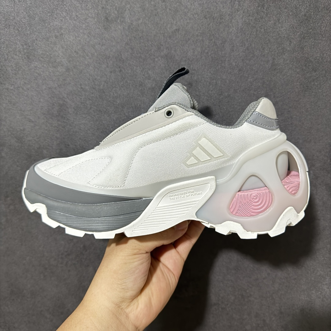 图片[2]-【公司级】阿迪达斯 Adidas Ozweego Adiprene 水管复古老爹鞋厚底增高老爹爹百搭慢跑鞋 鞋面透气织物与出众皮革相互拼接，营造丰富层次，中底 adiPRENE+ 则提供穿着过程中的优良支撑，进一步提升舒适度,特别之处在于后跟半透明导管加持，个性又独特！最后辅以醒目色调营造强烈视觉反差，不凡的吸睛效果让人过目难忘 。 尺码：36-40带半码-选品中心
