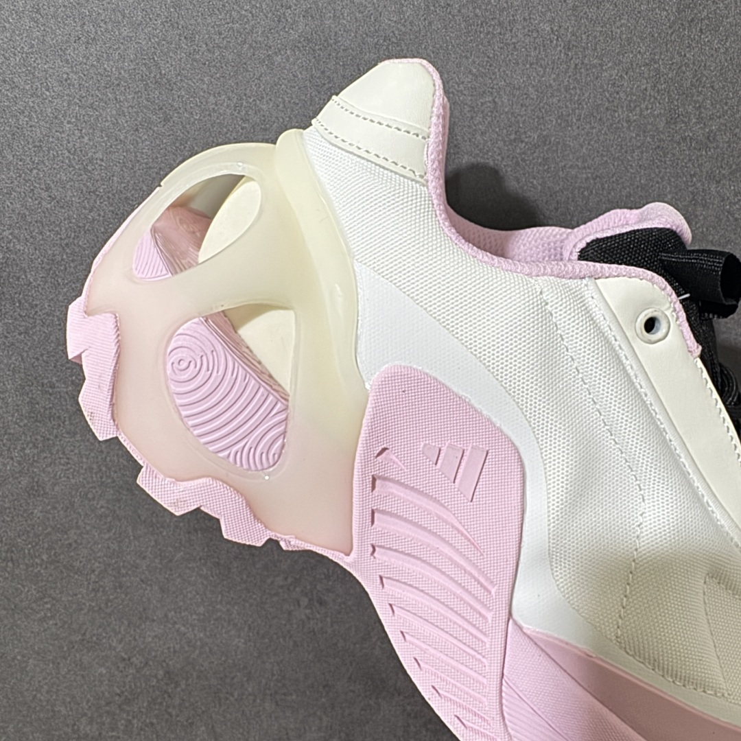 图片[7]-【公司级】阿迪达斯 Adidas Ozweego Adiprene 水管复古老爹鞋厚底增高老爹爹百搭慢跑鞋 鞋面透气织物与出众皮革相互拼接，营造丰富层次，中底 adiPRENE+ 则提供穿着过程中的优良支撑，进一步提升舒适度,特别之处在于后跟半透明导管加持，个性又独特！最后辅以醒目色调营造强烈视觉反差，不凡的吸睛效果让人过目难忘 。 尺码：36-40带半码-选品中心