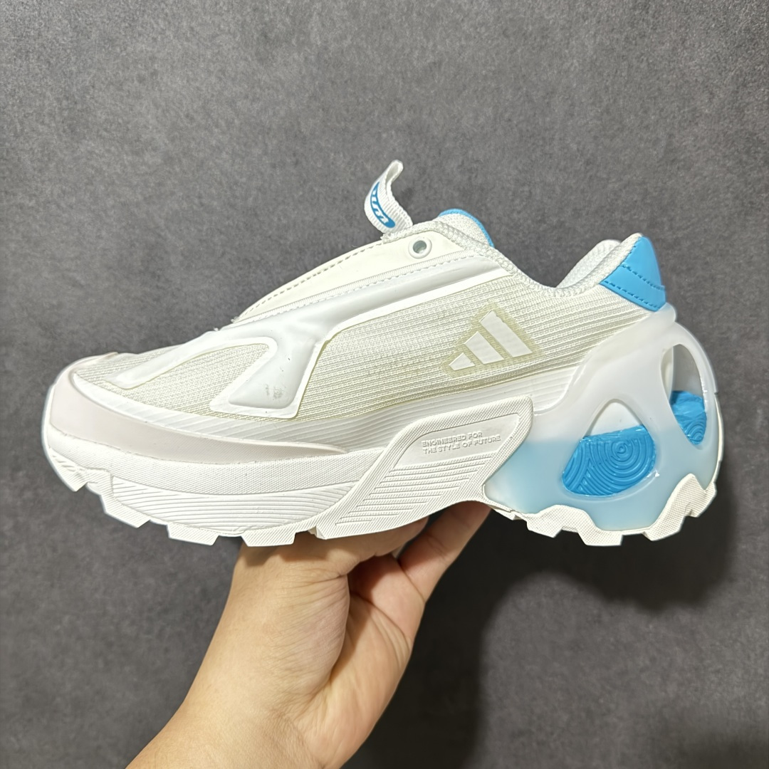 图片[2]-【公司级】阿迪达斯 Adidas Ozweego Adiprene 水管复古老爹鞋厚底增高老爹爹百搭慢跑鞋 鞋面透气织物与出众皮革相互拼接，营造丰富层次，中底 adiPRENE+ 则提供穿着过程中的优良支撑，进一步提升舒适度,特别之处在于后跟半透明导管加持，个性又独特！最后辅以醒目色调营造强烈视觉反差，不凡的吸睛效果让人过目难忘 。 尺码：36-40带半码-选品中心