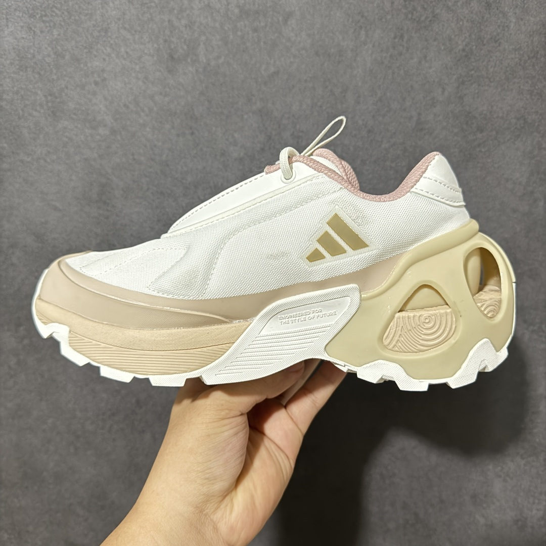 图片[2]-【公司级】阿迪达斯 Adidas Ozweego Adiprene 水管复古老爹鞋厚底增高老爹爹百搭慢跑鞋 鞋面透气织物与出众皮革相互拼接，营造丰富层次，中底 adiPRENE+ 则提供穿着过程中的优良支撑，进一步提升舒适度,特别之处在于后跟半透明导管加持，个性又独特！最后辅以醒目色调营造强烈视觉反差，不凡的吸睛效果让人过目难忘 。 尺码：36-40带半码-选品中心