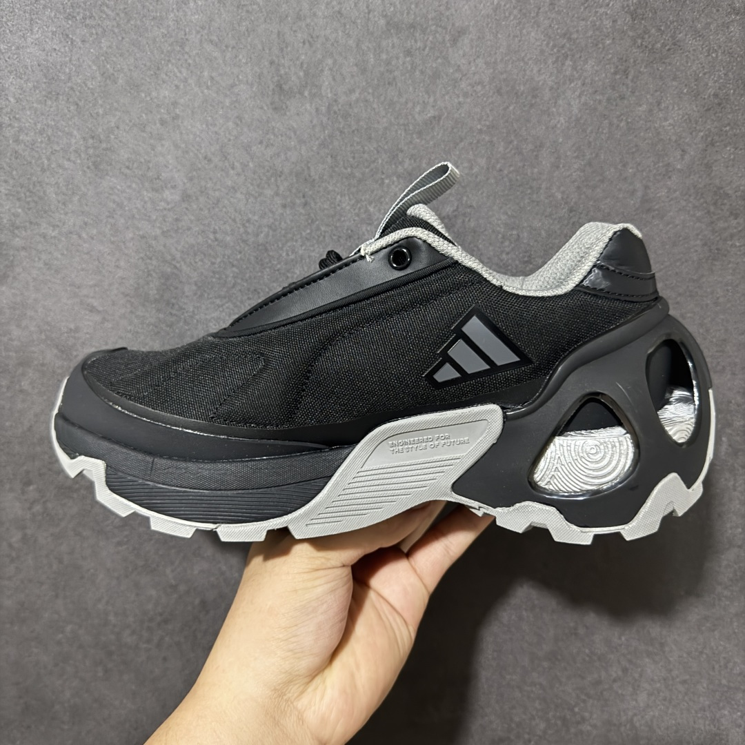 图片[2]-【公司级】阿迪达斯 Adidas Ozweego Adiprene 水管复古老爹鞋厚底增高老爹爹百搭慢跑鞋 鞋面透气织物与出众皮革相互拼接，营造丰富层次，中底 adiPRENE+ 则提供穿着过程中的优良支撑，进一步提升舒适度,特别之处在于后跟半透明导管加持，个性又独特！最后辅以醒目色调营造强烈视觉反差，不凡的吸睛效果让人过目难忘 。 尺码：40-45带半码-选品中心