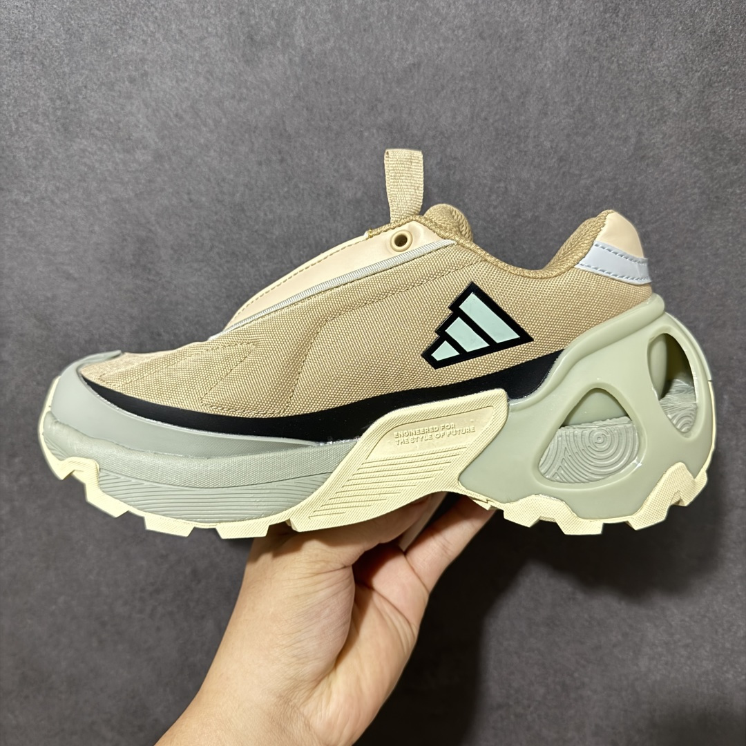 图片[2]-【公司级】阿迪达斯 Adidas Ozweego Adiprene 水管复古老爹鞋厚底增高老爹爹百搭慢跑鞋 鞋面透气织物与出众皮革相互拼接，营造丰富层次，中底 adiPRENE+ 则提供穿着过程中的优良支撑，进一步提升舒适度,特别之处在于后跟半透明导管加持，个性又独特！最后辅以醒目色调营造强烈视觉反差，不凡的吸睛效果让人过目难忘 。 尺码：40-45带半码-选品中心