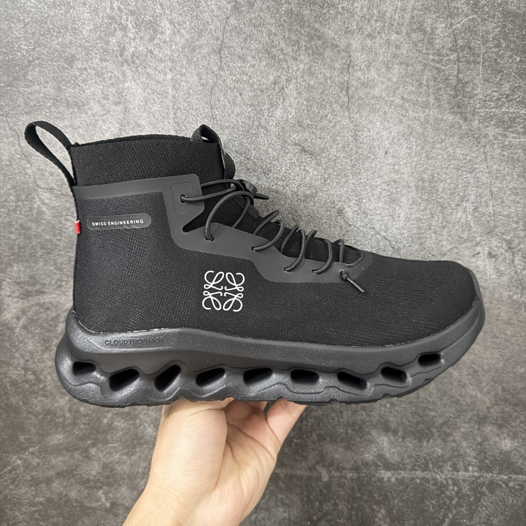 【公司级】Loewe x On昂跑 Cloudtilt High 罗意威 联名轻量高帮运动休闲鞋 户外轻便低帮轻量旅游鞋 原数据开发纸版楦型采用人体工程超薄透气网织物鞋面材质搭载隐藏速度中板镂空CloudTec®科技泡棉缓震(4.cm厘米)加厚中底外置耐磨防滑橡胶底片❗黑科技“跑”出圈的时尚运动新宠。 货号:M929282X43-8649 尺码:36-46-选品中心
