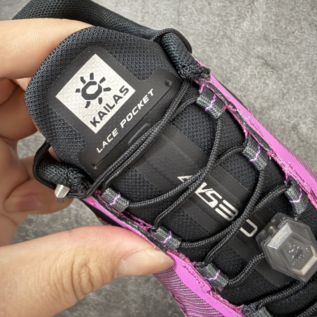 图片[6]-【BD纯原】凯乐石Kailas Fuga EX330 大坡王竞技系列低帮登山户外休闲运动慢跑鞋系带款 全新版本 正确细节 区别市场错版 细节见分晓 注意正确私模大底（鞋头无字 鞋底带锯齿） 正确版本网面 正确鞋垫 原盒配置 升级原楦原纸版开发版型，采用XDiMESH多维网面面料材质，搭载减震科技恢复性高密EVA中底,防滑耐磨RB橡胶外底❗️ 货号：KS2533255 尺码：36-45 带半码-选品中心