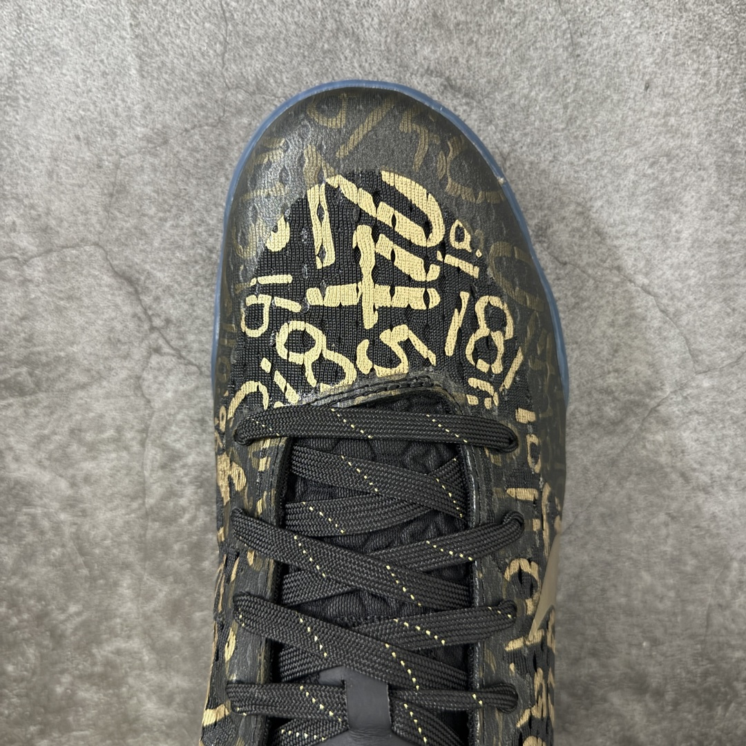 图片[5]-【S2纯原】NK Zoom Kobe 11 科比十一代 黑金 IU4902-900 React 科技鞋垫加持 实战配置直接拉满 原楦纸板开发 鞋身流线型、后跟塑形 区分土肥圆 原厂针织鞋面一针一线匹配原版 全身鞋材卡料色独家定制 唯一万针立体刺绣SWOOSH 真实底模最大48.5 实战利器 专供海外市场 尺码：40 40.5 41 42 42.5 43 44 44.5 45 46 47.5 48.5 （脚宽、脚胖 建议买大半码）-选品中心