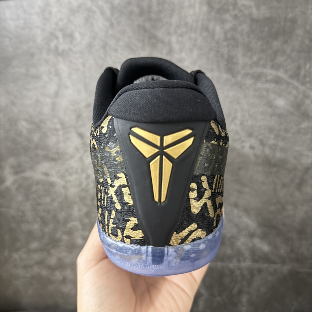 图片[4]-【S2纯原】NK Zoom Kobe 11 科比十一代 黑金 IU4902-900 React 科技鞋垫加持 实战配置直接拉满 原楦纸板开发 鞋身流线型、后跟塑形 区分土肥圆 原厂针织鞋面一针一线匹配原版 全身鞋材卡料色独家定制 唯一万针立体刺绣SWOOSH 真实底模最大48.5 实战利器 专供海外市场 尺码：40 40.5 41 42 42.5 43 44 44.5 45 46 47.5 48.5 （脚宽、脚胖 建议买大半码）-选品中心