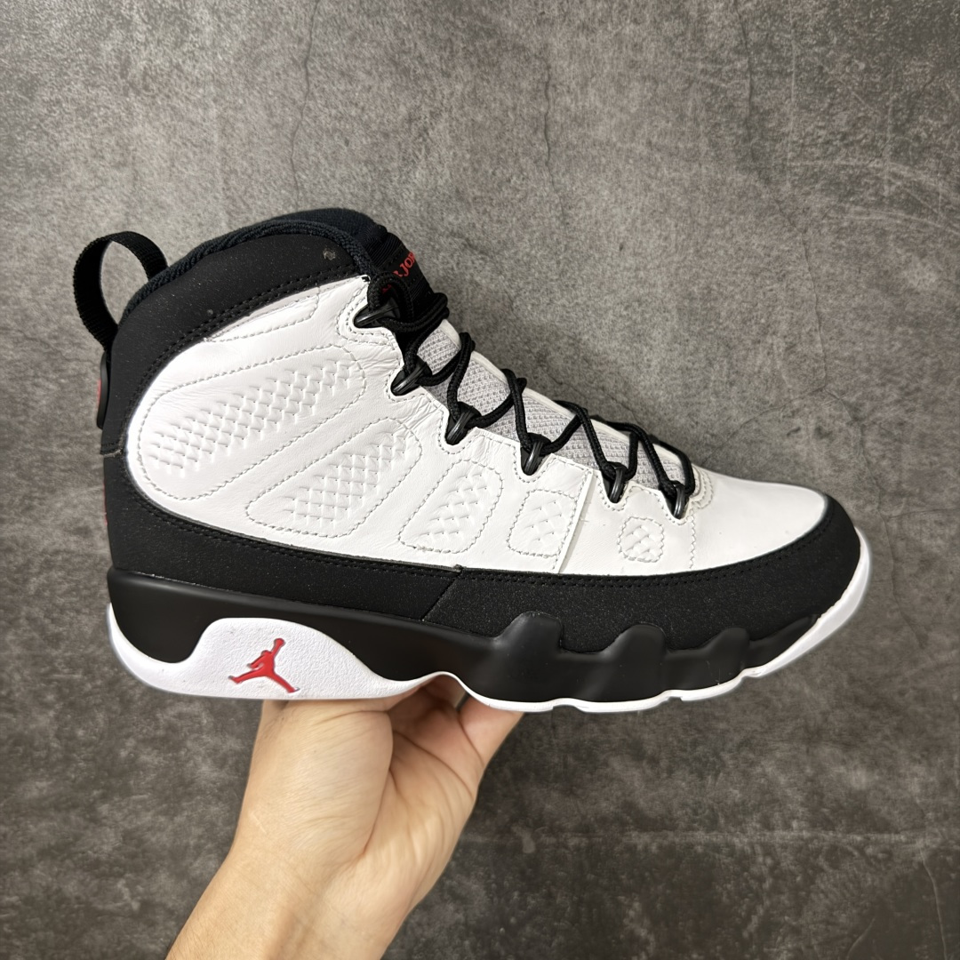 【XP纯原】Air Jordan AJ9 Retro OG 白黑 IX6179-100 高端零售特供批次 产品品控稳定性领先行业 各方面均可对飙L版 良心定价不杀猪 SZ原厂全套原楦原纸板冲刀磨具开发 原厂皮料加持 原厂港宝加持定型后跟R度完美 同源原厂电绣 飞翼针数密度立体效果一致 百分百一致原鞋 原厂拉帮工艺 针距密度一致 后跟弧度收口自然不对折 极致一眼正品既视感 进口玻璃冲刀皮料裁剪零毛边 全鞋电脑针车工艺 品控清洁度最高QC检验标准 免检产品 原厂订购鞋盒、鞋标、防尘纸、鞋撑、鞋带 追求极致的原厂味道 尺码:40 40.5 41 42 42.5 43 44 44.5 45 46 47.5-选品中心