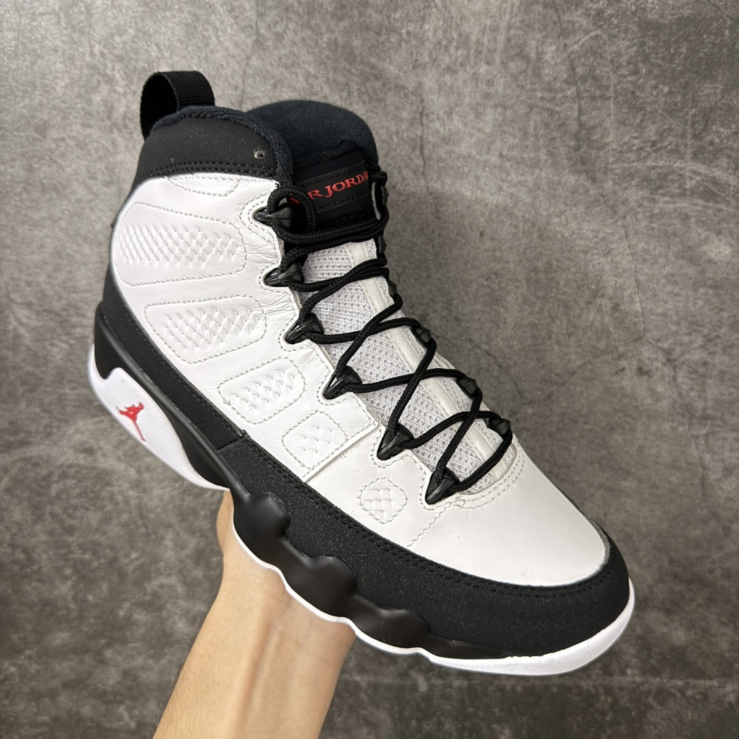 图片[3]-【XP纯原】Air Jordan AJ9 Retro OG 白黑 IX6179-100 高端零售特供批次 产品品控稳定性领先行业 各方面均可对飙L版 良心定价不杀猪 SZ原厂全套原楦原纸板冲刀磨具开发 原厂皮料加持 原厂港宝加持定型后跟R度完美 同源原厂电绣 飞翼针数密度立体效果一致 百分百一致原鞋 原厂拉帮工艺 针距密度一致 后跟弧度收口自然不对折 极致一眼正品既视感 进口玻璃冲刀皮料裁剪零毛边 全鞋电脑针车工艺 品控清洁度最高QC检验标准 免检产品 原厂订购鞋盒、鞋标、防尘纸、鞋撑、鞋带 追求极致的原厂味道 尺码：40 40.5 41 42 42.5 43 44 44.5 45 46 47.5-选品中心