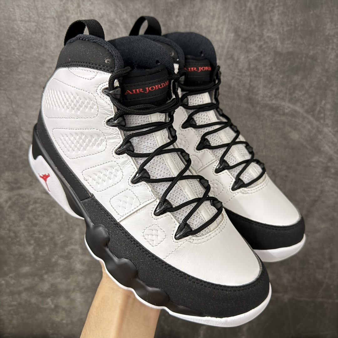 【XP纯原】Air Jordan AJ9 Retro OG 白黑 IX6179-100 高端零售特供批次 产品品控稳定性领先行业 各方面均可对飙L版 良心定价不杀猪 SZ原厂全套原楦原纸板冲刀磨具开发 原厂皮料加持 原厂港宝加持定型后跟R度完美 同源原厂电绣 飞翼针数密度立体效果一致 百分百一致原鞋 原厂拉帮工艺 针距密度一致 后跟弧度收口自然不对折 极致一眼正品既视感 进口玻璃冲刀皮料裁剪零毛边 全鞋电脑针车工艺 品控清洁度最高QC检验标准 免检产品 原厂订购鞋盒、鞋标、防尘纸、鞋撑、鞋带 追求极致的原厂味道 尺码:40 40.5 41 42 42.5 43 44 44.5 45 46 47.5-选品中心