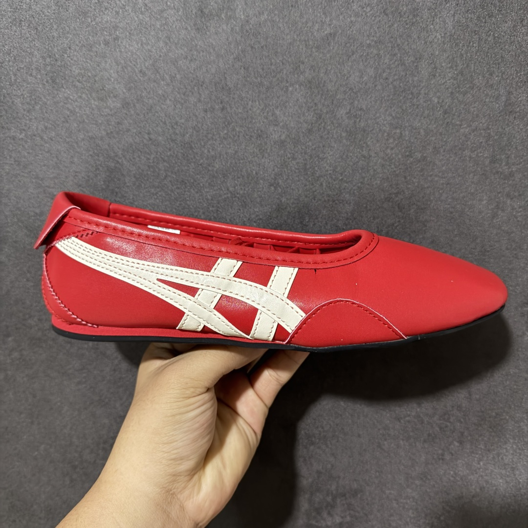 【公司级】Onitsuka Tiger鬼塚虎 Gymnarina 夏季时尚舒适高级芭蕾风 玛丽珍鞋 货号:1182A704-600 尺码:36 37 37.5 38 39 39.5 40.5 41.5-选品中心