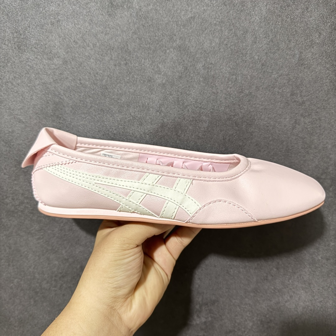 【公司级】Onitsuka Tiger Gymnarina 鬼塚虎时尚高级芭蕾风玛丽珍鞋 1182A704-010 尺码:36 37 37.5 38 39 39.5 41.5 42-选品中心