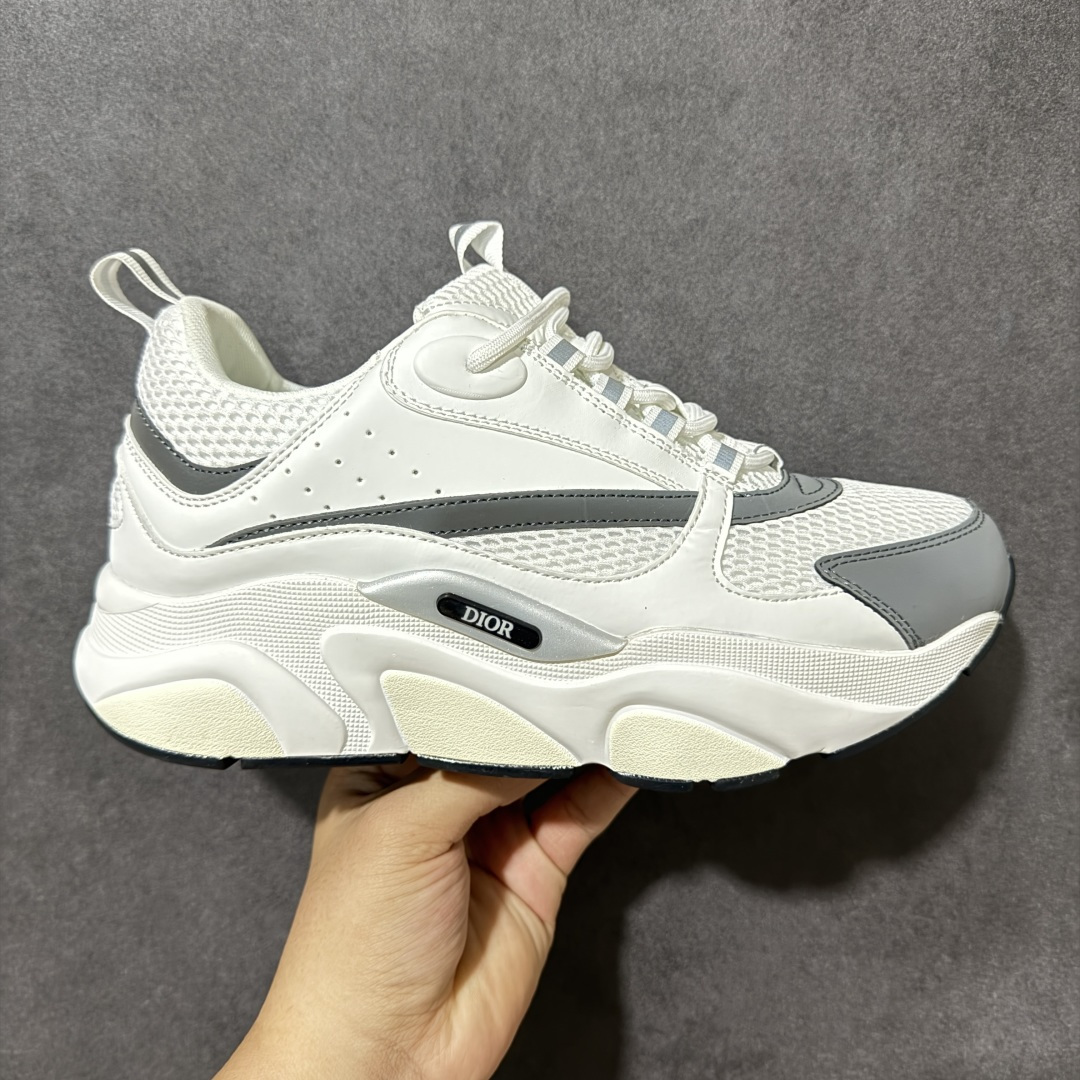 【公司级】法国高奢时装品牌-迪奥Dior Homme B22 Trainer Sneaker系列复古厚底老爹风休闲运动慢跑鞋 尺码:36-46-选品中心