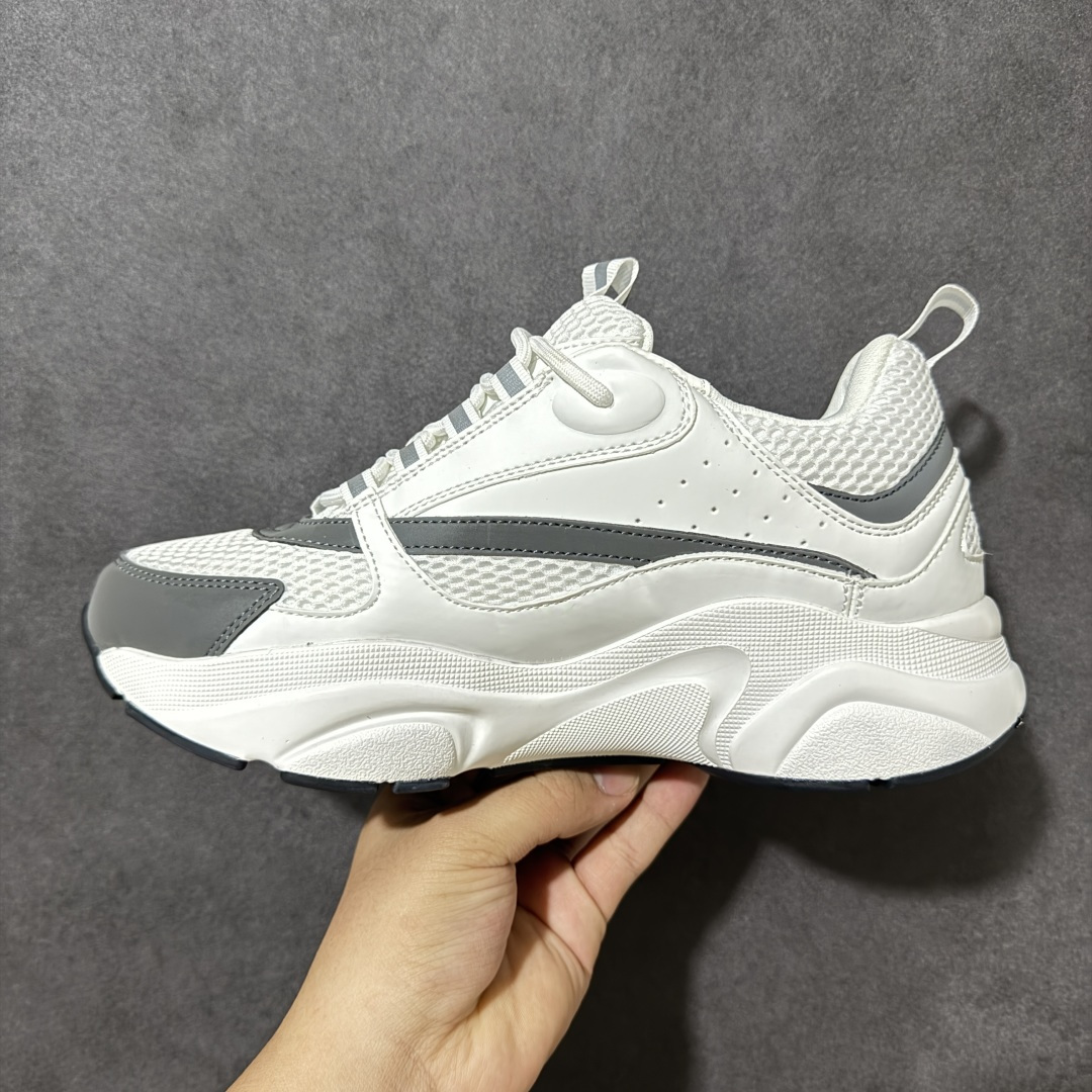 图片[2]-【公司级】法国高奢时装品牌-迪奥Dior Homme B22 Trainer Sneaker系列复古厚底老爹风休闲运动慢跑鞋 尺码：36-46-选品中心