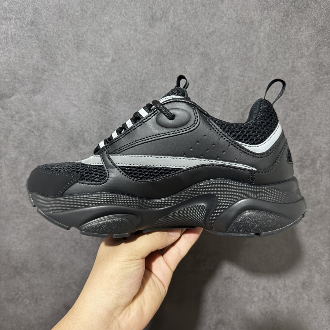 图片[2]-【公司级】法国高奢时装品牌-迪奥Dior Homme B22 Trainer Sneaker系列复古厚底老爹风休闲运动慢跑鞋 尺码：36-46-选品中心