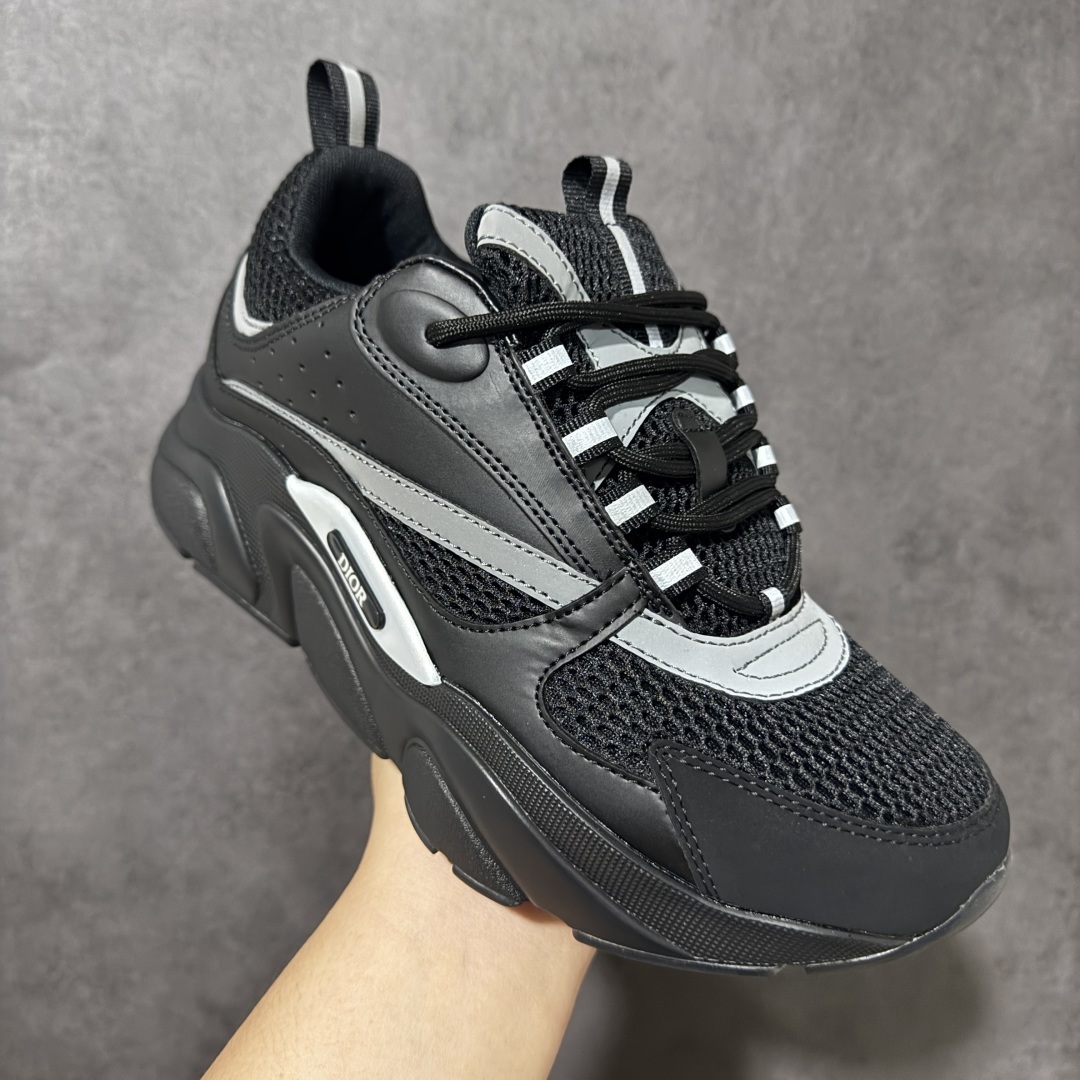 图片[3]-【公司级】法国高奢时装品牌-迪奥Dior Homme B22 Trainer Sneaker系列复古厚底老爹风休闲运动慢跑鞋 尺码：36-46-选品中心
