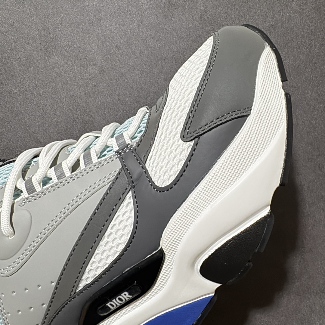 图片[8]-【公司级】法国高奢时装品牌-迪奥Dior Homme B22 Trainer Sneaker系列复古厚底老爹风休闲运动慢跑鞋 尺码：36-46-选品中心
