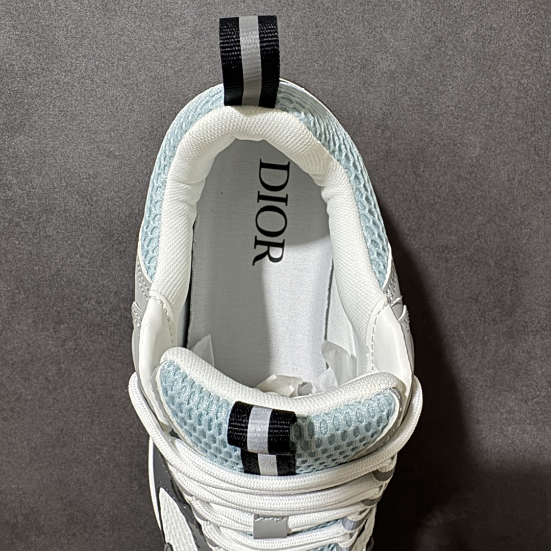 图片[6]-【公司级】法国高奢时装品牌-迪奥Dior Homme B22 Trainer Sneaker系列复古厚底老爹风休闲运动慢跑鞋 尺码：36-46-选品中心