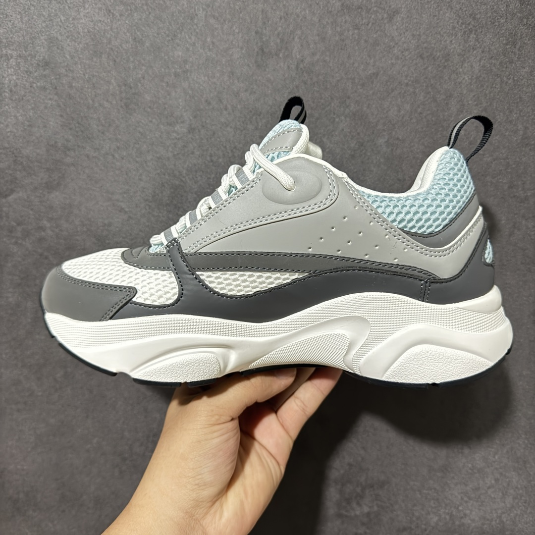 图片[2]-【公司级】法国高奢时装品牌-迪奥Dior Homme B22 Trainer Sneaker系列复古厚底老爹风休闲运动慢跑鞋 尺码：36-46-选品中心