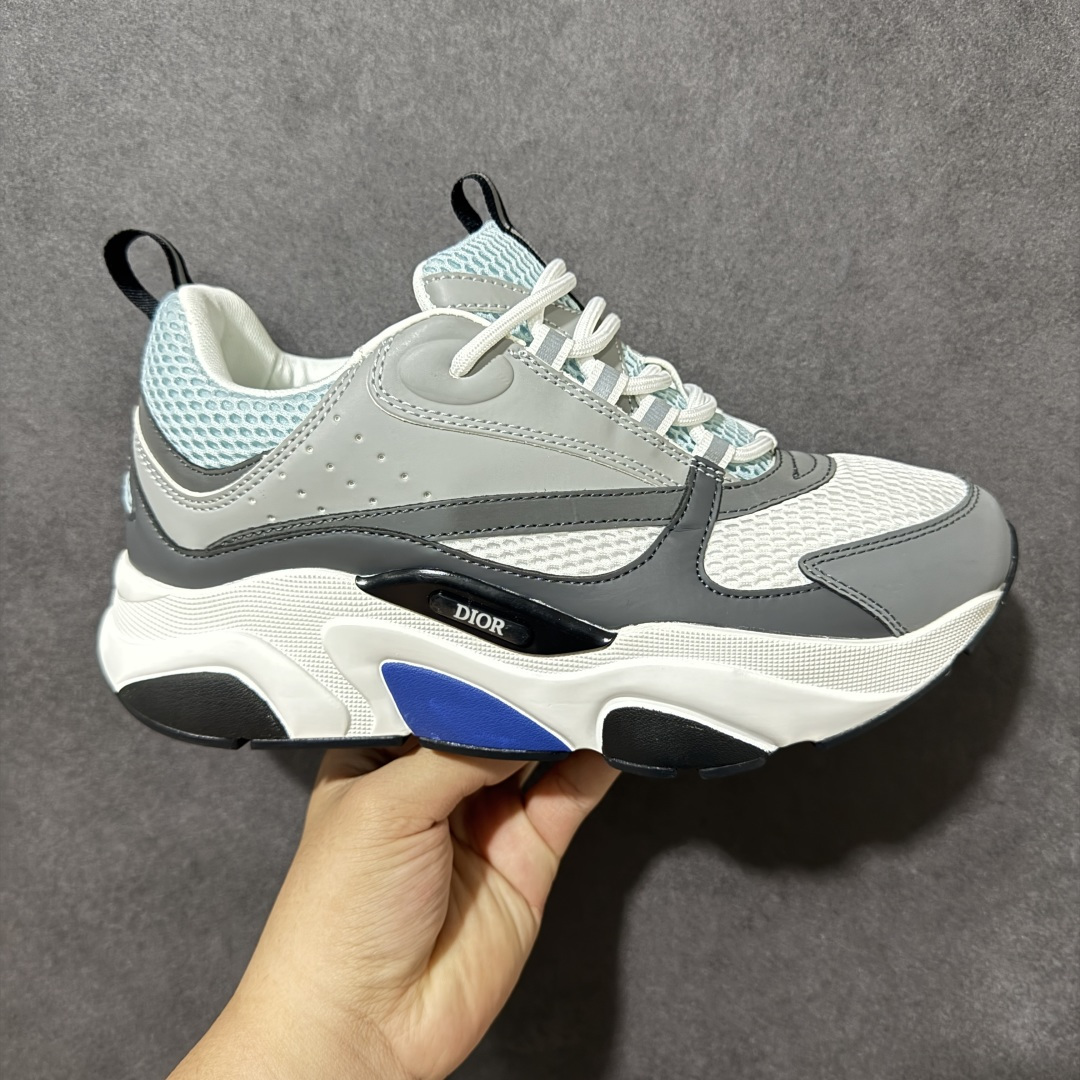 【公司级】法国高奢时装品牌-迪奥Dior Homme B22 Trainer Sneaker系列复古厚底老爹风休闲运动慢跑鞋 尺码:36-46-选品中心
