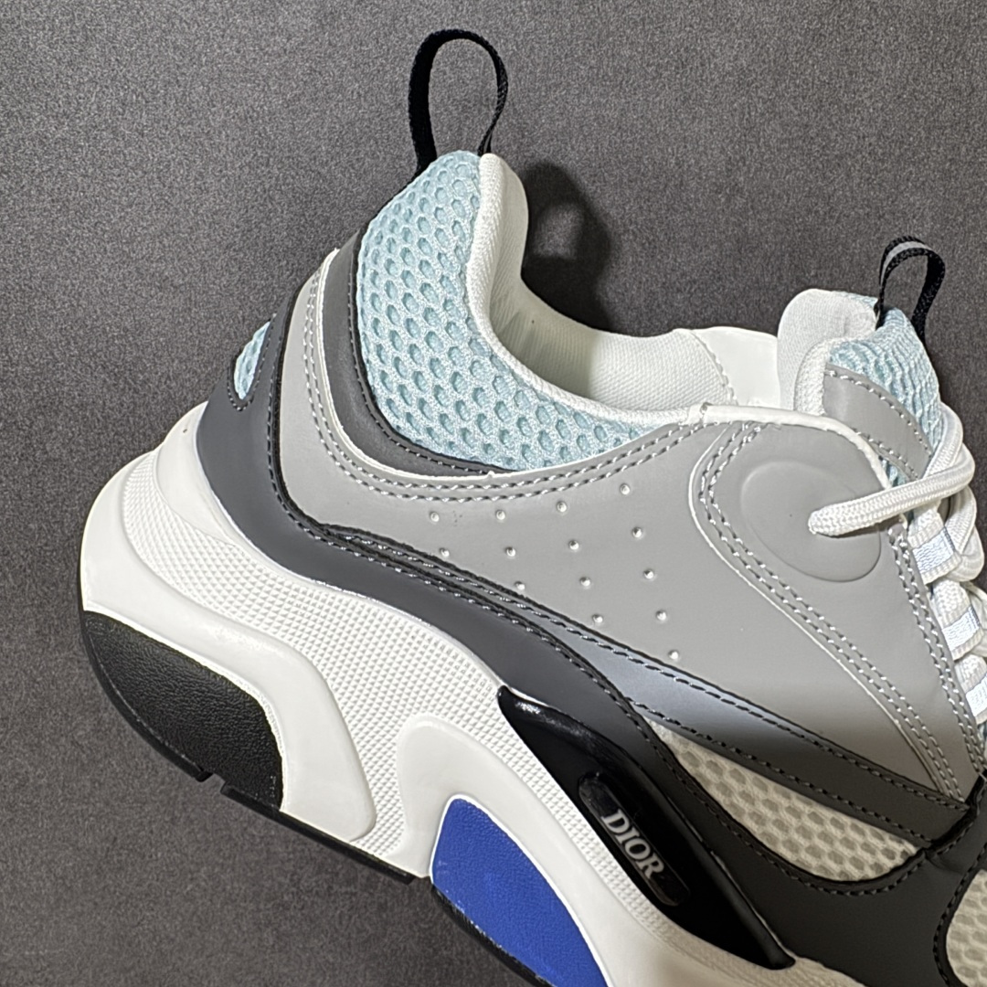 图片[7]-【公司级】法国高奢时装品牌-迪奥Dior Homme B22 Trainer Sneaker系列复古厚底老爹风休闲运动慢跑鞋 尺码：36-46-选品中心