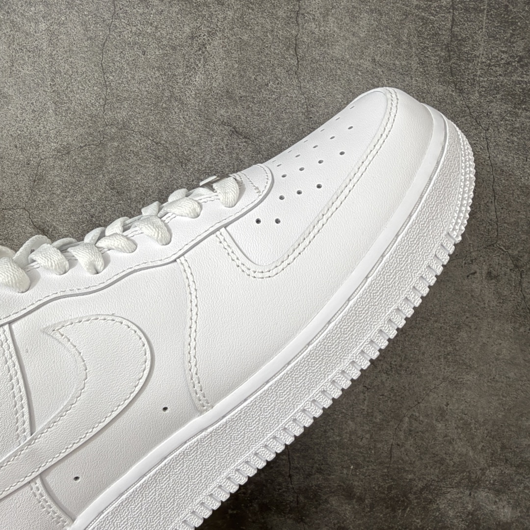 图片[6]-【CS纯原版】NK Air Force 1 Low \’07 空军一号低帮经典板鞋 纯白 CW2288-111 顶级空军 原厂皮料 升级版 市场独一档 超高清洁度裁片 皮料质感肉眼可见 细节吊打市场其他代号版本 天花板级别 全鞋电脑针车 工整有序 原厂港宝加持完美还原灵魂版型 原盒原配从里到外百分百还原 原厂全头层原厂皮料 原标原盒 内置Sole气垫 中底白色背胶 中底划线 已经无限的接近公司 原厂楦头 原厂刺绣 后跟弧度修正 正确中底四线防伪 尺码：36 36.5 37.5 38 38.5 39 40 40.5 41 42 42.5 43 44 44.5 45 46-选品中心