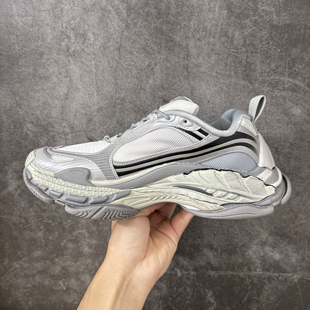图片[2]-【公司级H版】Balenciaga巴黎世家24代 Triple S .2 厚底系带 低帮 市场老牌巴黎世家大厂出品 品质价格无需多言 原鞋原材料打造 一比一细节还原 此款相对之前款式轻质很多 超厚鞋底增高4-5cm 高街风格 货号：865849WTR2G1800 尺码：36-46-选品中心