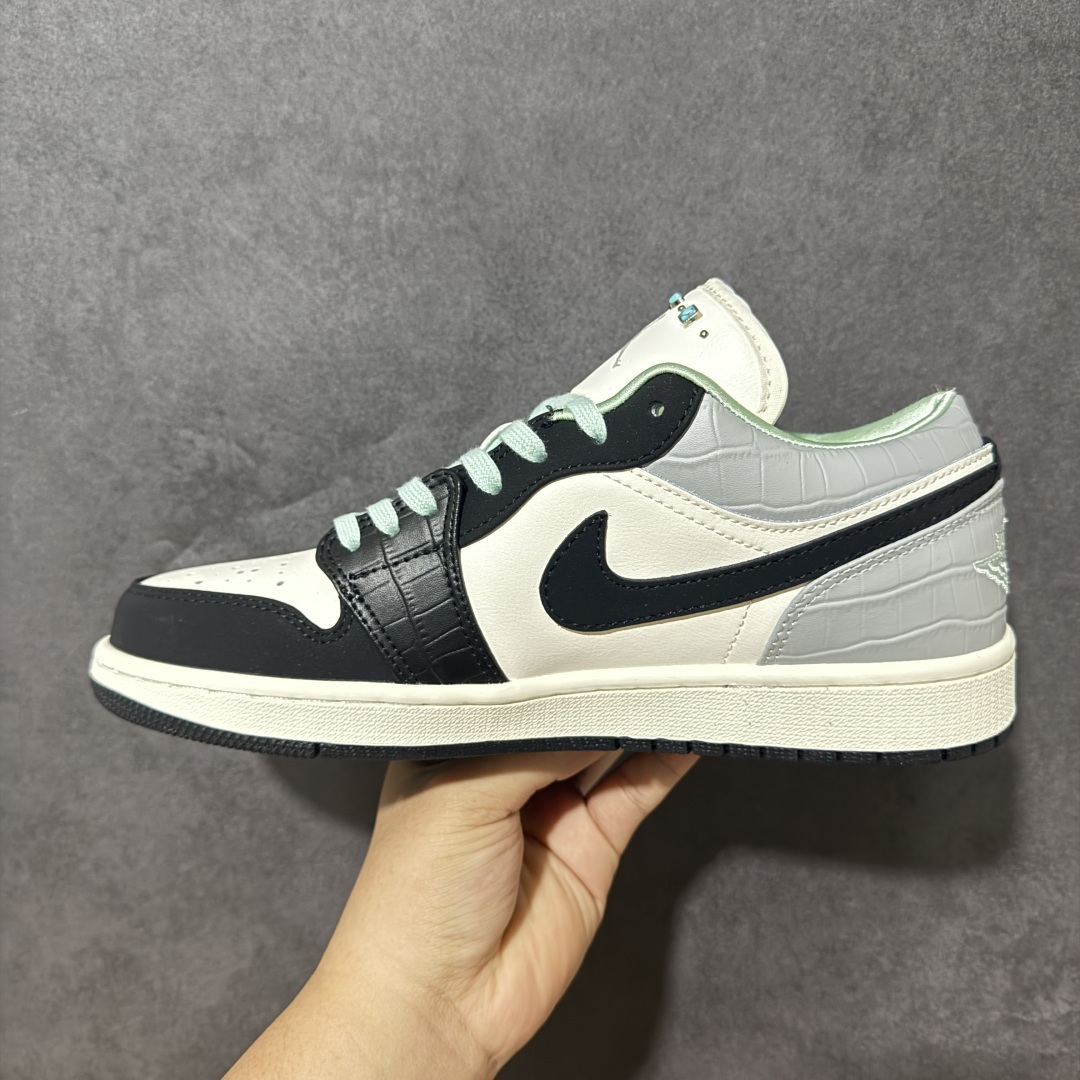 图片[2]-【公司级】Nike Air Jordan 1 Low 经典百搭 AJ1 耐克 低帮休闲板鞋 货号：IX5001-101 尺码：40 40.5 41 42 42.5 43 44 45 46-选品中心