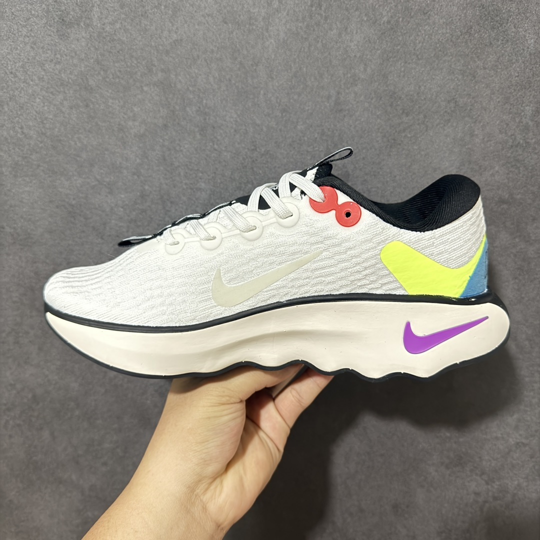 图片[2]-【公司级】Nike Motiva 耐克夏季透气缓震波浪跑鞋 FJ1058-100  #鞋底采用夸张的弯曲几何设计，塑造弧形摇杆造型，助力轻松向前。顺畅迈步体验上脚即知，令你乐在其中。  #中底采用Cushlon3.0泡绵提供缓震，有助应对路面冲击力;外底搭载创新ComfortGroove凸起纹路设计，提供柔软舒适脚感。  尺码：36 36.5 37.5 38 38.5 39 40 40.5 41 42 42.5 43 44 44.5 45-选品中心