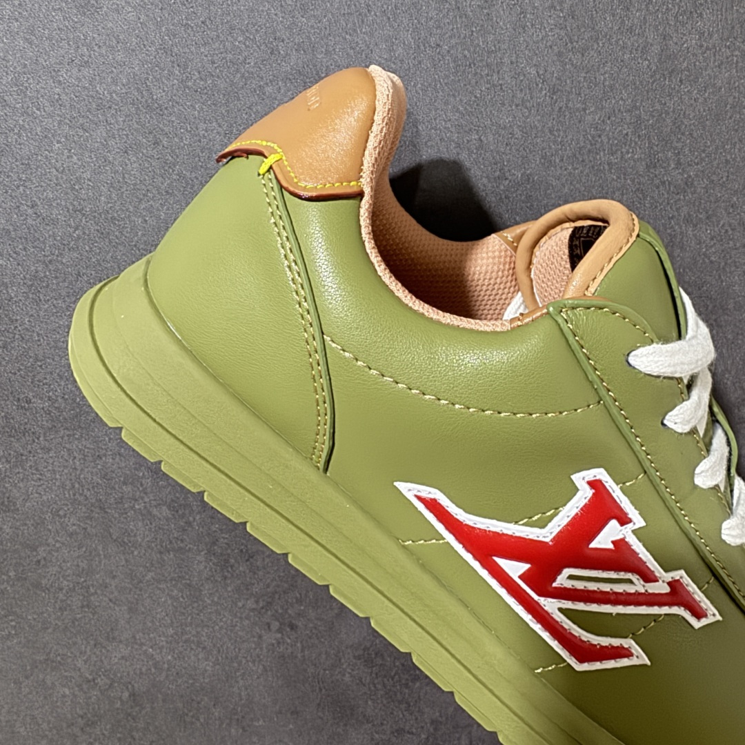 图片[7]-特价【GQ福利】广顶纯原特价 LOUIS VUITTON x Nigo lv联名款 Buttersoft 牛皮革羊皮革 FW25 图案压纹 圆头系带 低帮 生活休闲鞋 男女同款 外贸批次 全新纸板数据 印花高频效果碾压市面 市售天花板产物 耗时半年巨作 全套原厂新版原纸板楦头开发 原厂特供皮料加持 市场所有版本中综合最强的货品 GD实力大厂出品 全网最全配色更新最快 最成熟的做工稳定的品控 完美鞋型超高的清洁度 零毛边线头瑕疵 全套原楦原纸版原鞋开模 全网最具灵魂的版型 正确原装黄色鞋盒 正确中底印花 鞋面印花3D高频深度立体 全鞋电脑针车 紧密相连 针距密度一致 环保乳胶注塑鞋垫 厚度脚感还原原版 皮面裁剪部位 统一油边封口工艺 原装橡胶大底含胶量大底组合零偏差 专柜全套包装 防尘袋 说明书 质保卡 尺码：36-48无半码 货号：AE5I3BMI61N420-选品中心