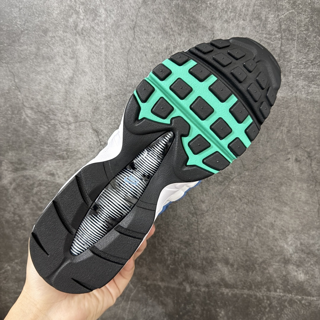 图片[9]-【KZ2.0版本】Nike Air Max 95 白蓝 货号：IH7855-100 外贸顶级专供 区别先行版 全部配色原鞋原尺码开发生产 极致还原 全部原厂材料一比一打造 一眼ZP既视感 欢迎对比市场版本 尺码：40 40.5 41 42 42.5 43 44 44.5 45 46 46.5 47.5 48 48.5-选品中心