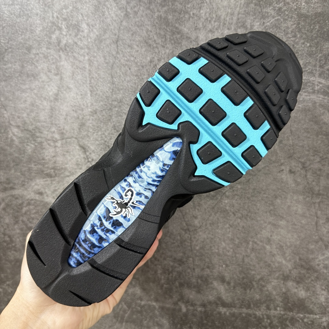 图片[9]-【GX纯原】Nike Air Max 95 BB QS黑绿蝎子 货号：IM4691-001 外贸顶级专供 区别先行版 全部配色原鞋原尺码开发生产 极致还原 全部原厂材料一比一打造 一眼ZP既视感 欢迎对比市场版本 尺码：40 40.5 41 42 42.5 43 44 44.5 45 46 46.5 47.5 48 48.5-选品中心