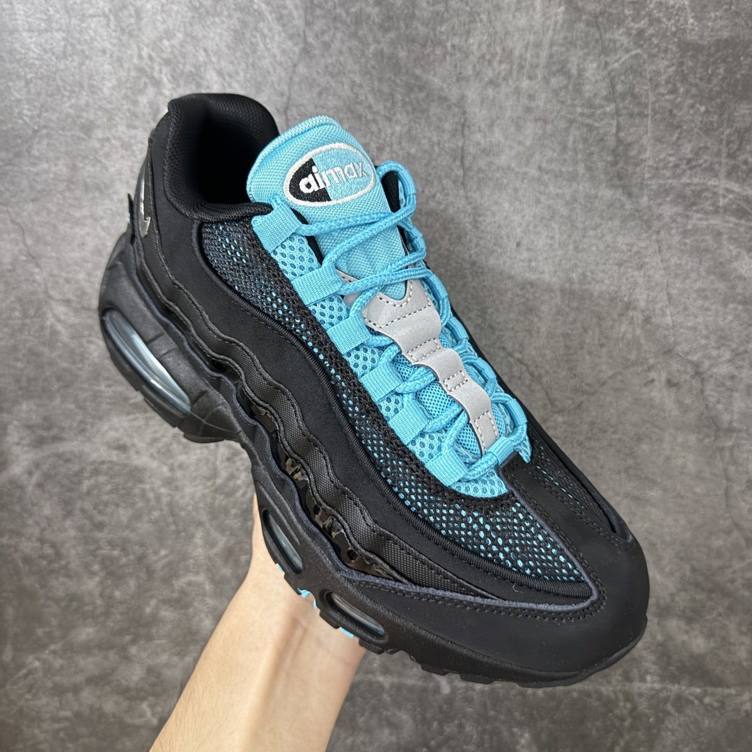 图片[3]-【GX纯原】Nike Air Max 95 BB QS黑绿蝎子 货号：IM4691-001 外贸顶级专供 区别先行版 全部配色原鞋原尺码开发生产 极致还原 全部原厂材料一比一打造 一眼ZP既视感 欢迎对比市场版本 尺码：40 40.5 41 42 42.5 43 44 44.5 45 46 46.5 47.5 48 48.5-选品中心