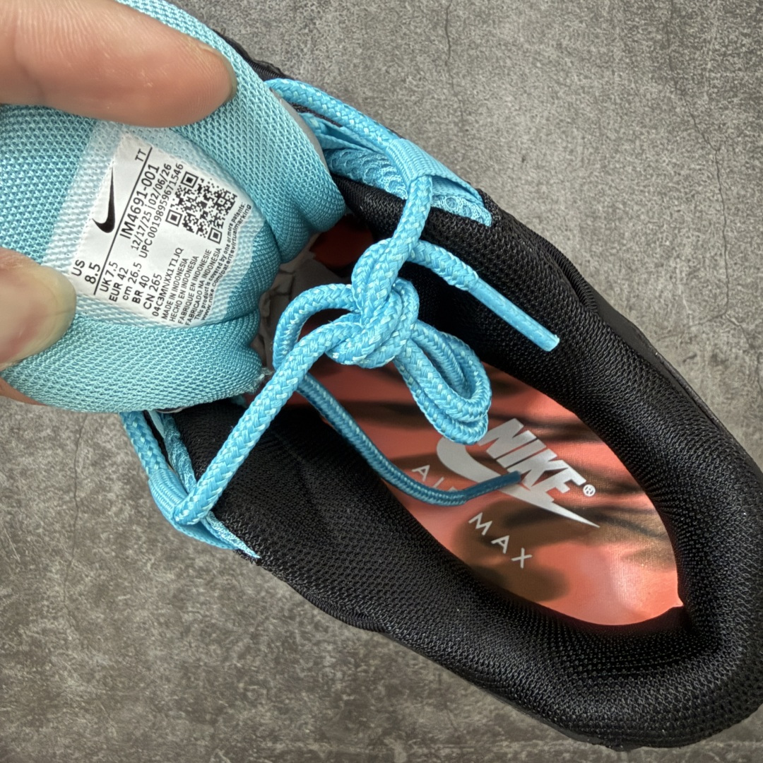 图片[7]-【GX纯原】Nike Air Max 95 BB QS黑绿蝎子 货号：IM4691-001 外贸顶级专供 区别先行版 全部配色原鞋原尺码开发生产 极致还原 全部原厂材料一比一打造 一眼ZP既视感 欢迎对比市场版本 尺码：40 40.5 41 42 42.5 43 44 44.5 45 46 46.5 47.5 48 48.5-选品中心