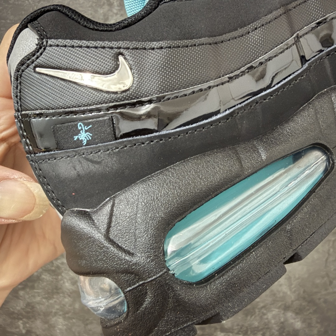 图片[3]-【GX纯原】Nike Air Max 95 BB QS黑绿蝎子 货号：IM4691-001 外贸顶级专供 区别先行版 全部配色原鞋原尺码开发生产 极致还原 全部原厂材料一比一打造 一眼ZP既视感 欢迎对比市场版本 尺码：40 40.5 41 42 42.5 43 44 44.5 45 46 46.5 47.5 48 48.5-选品中心